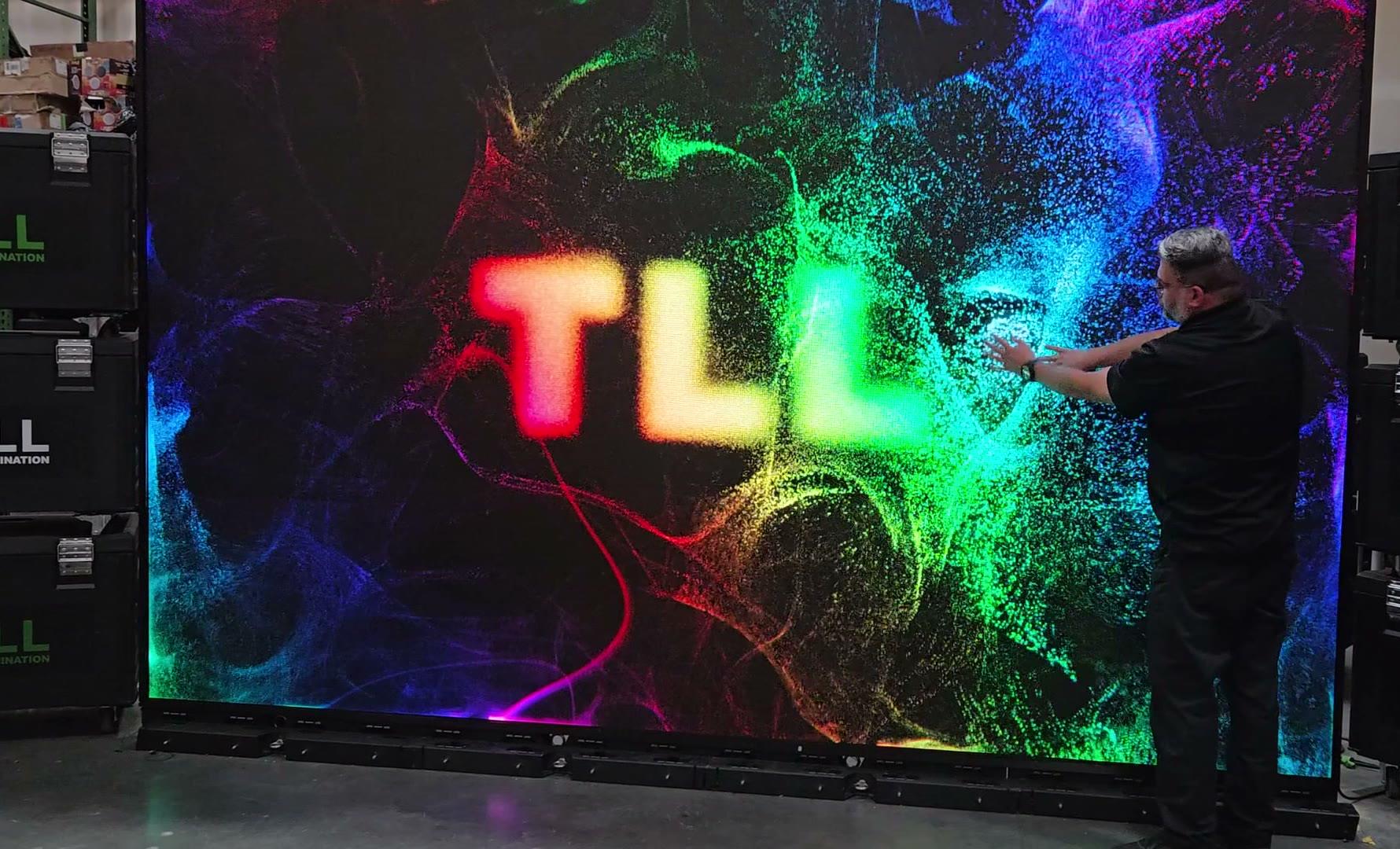 Touchscreen LED Wall for events and trade shows