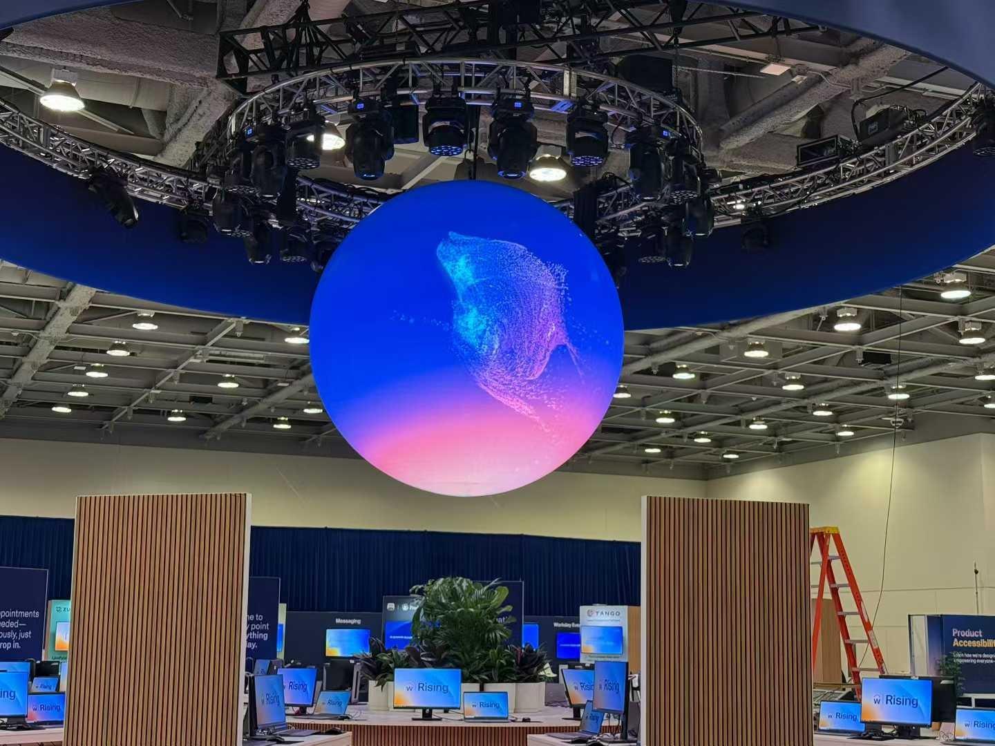 LED Sphere for rent from TLL