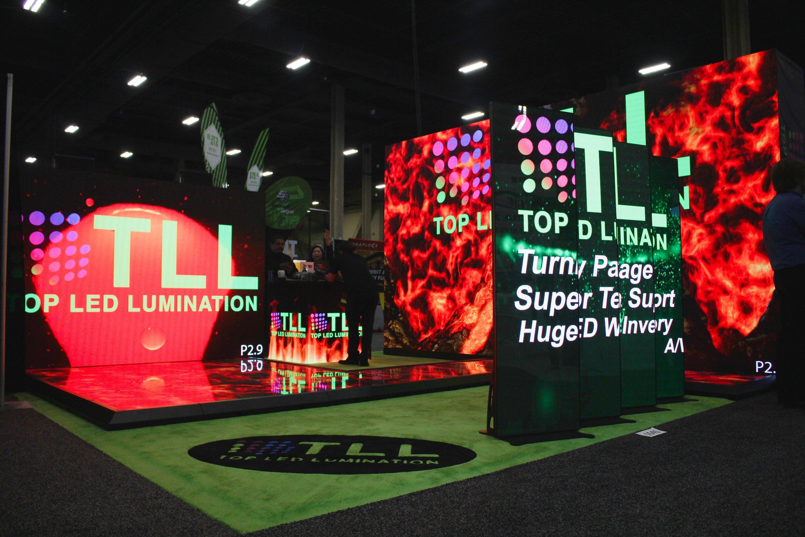 Trade-Show Furniture & Accessories on a live event floor
